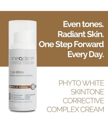 Mineaderm Phyto-White Tone Correcting Face Cream with Encapsulated Vitamin C & Niacinamide Helps Improve the Appearance of Dark Spots and Uneven Skin Tone -1.69 fl oz - Buy Online on GoSupps.com