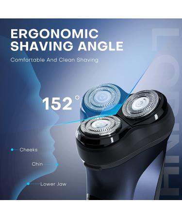 Lobinh Electric Razor for Men - Rechargeable Rotary Shaver with Fast USB Charging | PA168 - Buy Online on GoSupps.com