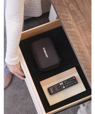 Intelligent Eye Massager - Vibrating Eye Mask for Dry Eyes | Shop Internationally Black - Buy Online on GoSupps.com