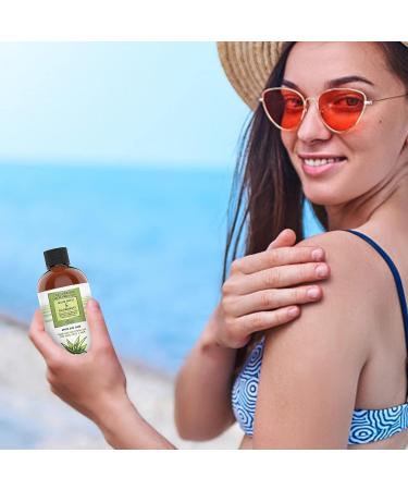 Divine Derriere Aloe Vera Gel - Soothing After Sun Care for Sunburn Relief - Made in USA (8 oz) - Buy Online on GoSupps.com
