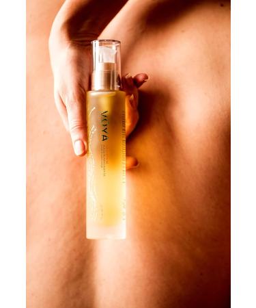 Voya Serenergise Muscle Relaxing Body Oil - Ginger & Sweet Orange | Organic Relaxing Oil 100ml for Stress Relief - Buy Online on GoSupps.com