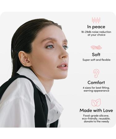 AUDREE Super Soft Ear Plugs - Pink - 10 Piece - Buy Online on GoSupps.com