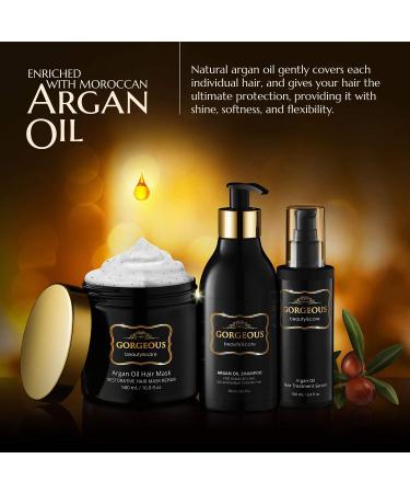 Argan Oil Hair Conditioner - 340g - Deep Mask - Buy Online on GoSupps.com