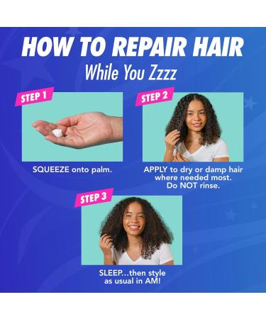 Buy Batiste Overnight Deep Conditioning Leave-In Hair Mask | Repair & Nourish Dry Hair | Infused with Vitamin E | 4.3oz - International Shipping Available - Buy Online on GoSupps.com