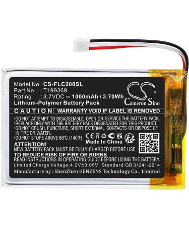Estry 1000mAh Battery Replacement for C3 C2 | High-Quality Compatible Power Solution - Buy Online on GoSupps.com
