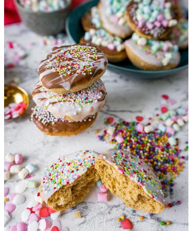 Buy Colorful Non-Pareilles Sugar Pearls - Mini Sugar Balls for Decorating Ice Cream Tarts & Muffins | International Shipping - Buy Online on GoSupps.com