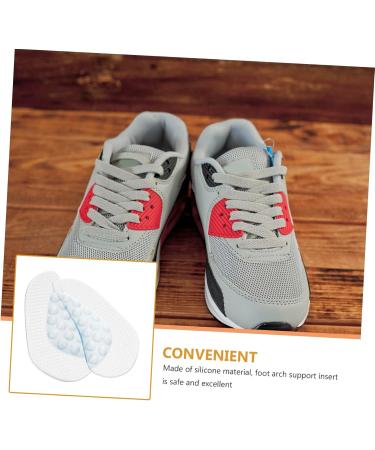VALICLUD Arch Support Insoles - Silicone Inserts for Men & Children Comfortable Orthopedic Foot Cushioning 8.50x4.20x0.20CM - Buy Online on GoSupps.com