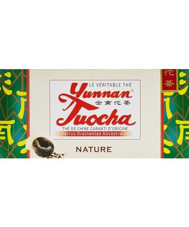 YUNNAN TUOCHA Yunnan Tuocha - Natural Tuocha Tea - 25 Individual Tea Bags - 50g - Pack of 12 - Guaranteed Chinese Origin Tea
