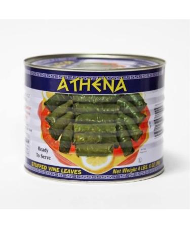 Athenas Dolmades Athena Stuffed Vine Leaves, 4.4 lb, 1 Can