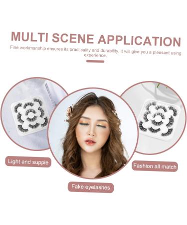 minkissy 5 Pairs Eyelashes Women Fake Eyelash Fluffy Lash Extension Soft Thick Lashes Natural Fake Eyelash 3d Handmade Eye Lashes Natural Lashes Girls Fake Lash Adhesive Fiber Manual 9 d - Buy Online on GoSupps.com