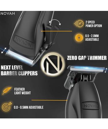 Professional Cordless Hair Clippers and Trimmer Kit for Men - Barber Clipper Hair Cutting Set for Beard and Haircut Grooming - Buy Online on GoSupps.com