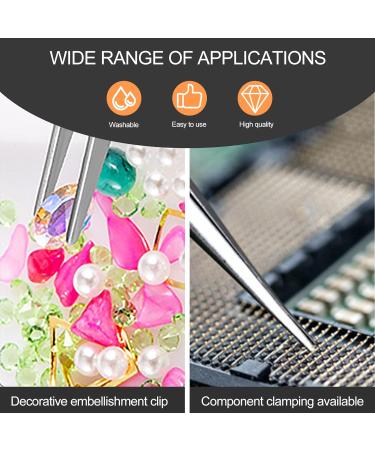 Sularpek 4-Piece Professional Stainless Steel Eyebrow Tweezers Set with Leather Case - Ideal for Ingrown Hair, Eyebrow Plucking, and Facial Hair Removal - Women & Men - Buy Online on GoSupps.com