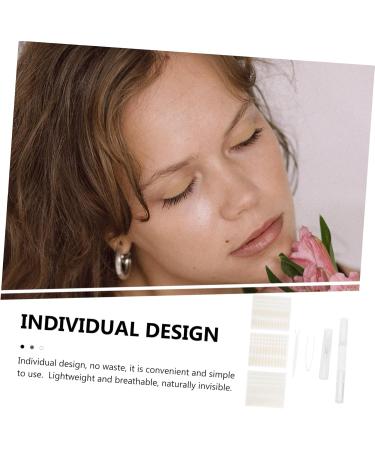 Angoily 1 Set Double Eyelid Sticker Set Stickers Heart Puff Makeup Invisible Eyelid Sticker Tool Simple - Buy Online on GoSupps.com