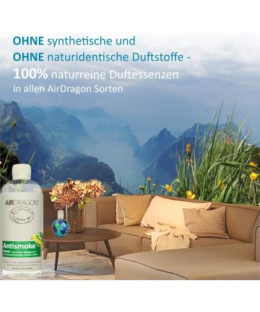 Buy Airdragon Fragrance Set - Neutral & Antismoke 2x1L for Catalytic Lamps | Premium Natural Room Fragrance Without Artificial Scents - International Shipping - Buy Online on GoSupps.com
