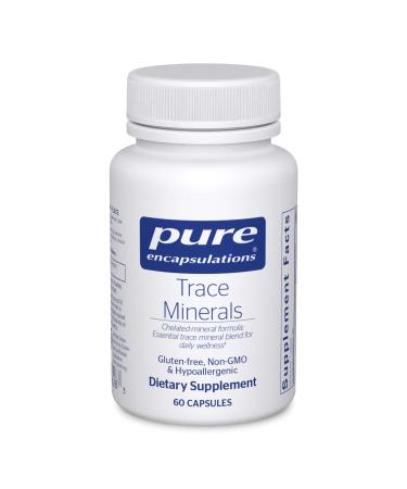 Pure Encapsulations - Trace Minerals - Essential Trace Mineral Blend to Support Metabolism and Cellular Function- 60 Capsules