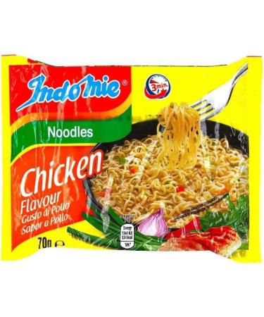 IndoMie Chicken Flavour Instant Noodles Soup (Pack of 10) HALAL - Buy Online on GoSupps.com