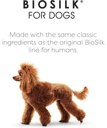 BioSilk for Dogs Silk Therapy Coconut Oil Dog Grooming Supplies - Shampoo, Conditioner & Detangler Spray Bundle - Buy Online on GoSupps.com