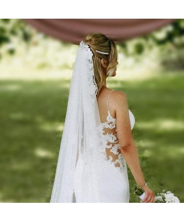 MazBff Bridal Rhinestone Hair Comb Set - Crystal Flower Wedding Hair Clips for Women/Girls - Buy Online on GoSupps.com