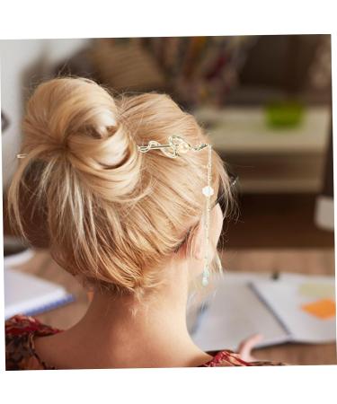 FRCOLOR Zodiac Dragon Hairpin Hair Pins Hemfu Hair Rod Chignon Hair Pin Hair Sticks for Long Hair Women Hair Pin Hair Bun Holder Chopsticks Vintage Miss Metal - Buy Online on GoSupps.com