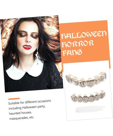 Amosfun 1 set False Halloween Role-play Supply Inlaid Rhinestone Funny Cosplay Creative Fake - Buy Online on GoSupps.com