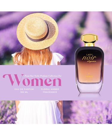 French Factor Lady Noir Elegance Luxury Perfume For Women Long Lasting Edp Perfume Gift For Girls Party Perfume Made In India (Pack Of 1 100ml) - Buy Online on GoSupps.com