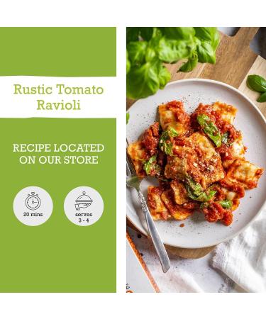 Mr Organic Formaggio Ravioli Egg Free Vegan Made with Organic Ingredients Rich and Creamy Cheese Alternative Perfect for Pasta Lovers 250g Pack - Buy Online on GoSupps.com