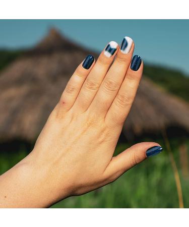 192 Pieces Short Square Press on Nails - Colorful Glossy False Nails for Nail Art - DIY Nail Salon Supplies - Chic Pattern - Buy Online on GoSupps.com