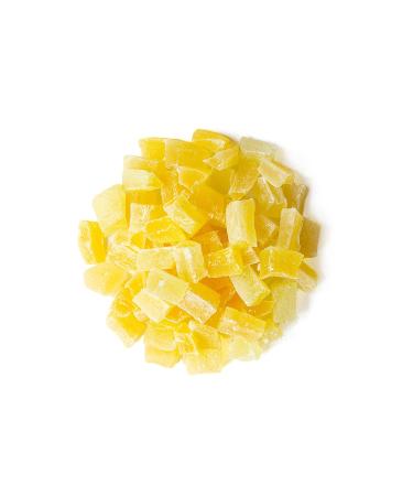 Dried Diced Pineapple 8oz - Raw Vegan, Sweetened, Unsulfured - Bulk for Culinary Use and Baking - Buy Online on GoSupps.com
