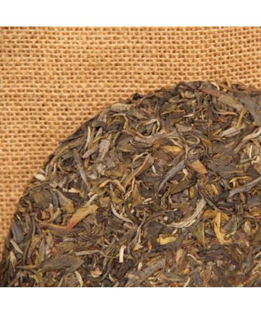 HQZM Yunnan Daxueshan Puer Tea Raw Tea Ancient Tree Treasures Puer Tea 357g - Buy Online on GoSupps.com