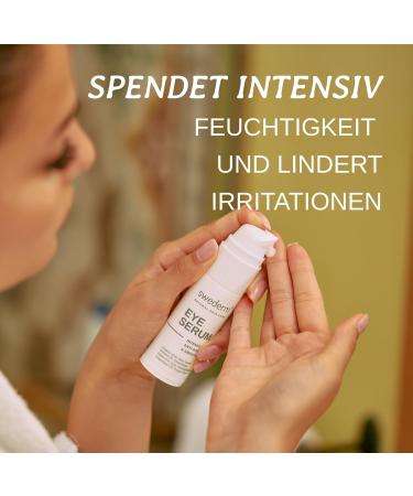 swederm EYE Serum 30 ml - Eye Serum - Eye Serum - Anti-Wrinkle Serum - Eye Care for Women - Hyaluronic Acid Against Dark Circles - Against Wrinkles - Made in Italy - Buy Online on GoSupps.com