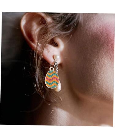 Zerodeko 48 Pcs DIY Accessories Bulk Jewelry Earring Charms for Jewelry Making Colorful Necklace Charm Necklace DIY Jewelry Easter Egg Charms DIY Key Bracelet Zinc Alloy Filler Assorted Color 2.2x1.4cm - Buy Online on GoSupps.com