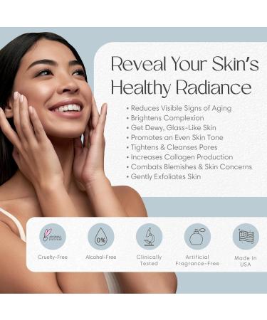 Face Toner for Dry Skin - Hydrating Mineral Toner with Zinc & Magnesium - Sensitive Skin Safe Sea Lava Clarifier by AlkaGlam - Buy Online on GoSupps.com