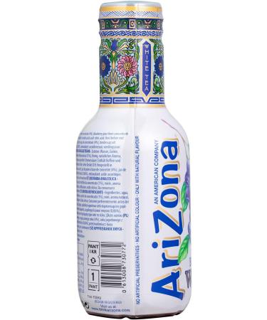  Arizona Arizona Blueberry White Tea Tea Drink 50 cl - Buy Online on GoSupps.com