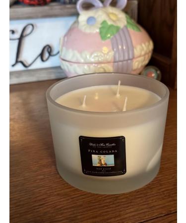 Buy Pi a Colada Scented Candle (16oz) - Fresh Coconut & Tropical Fragrance | International Shipping Available - Buy Online on GoSupps.com