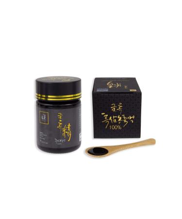 Black Korean Ginsenosides 50g 100% Natural Concentrated Extract - 45 Day Treatment - High Saponin Content 80 mg/g - Ginsenosides Rg1 Rb1 Rg3 6 mg/g. Reinforced with Ginsenosides Rg3 Rg5 and Rk1