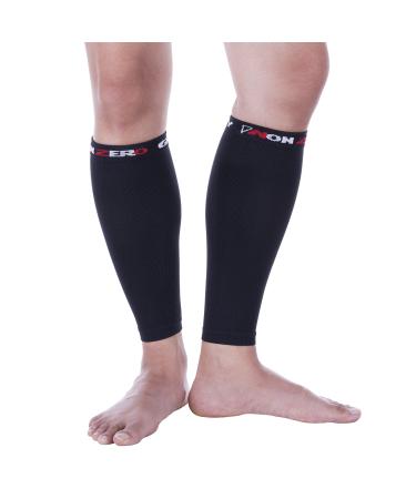 Nonzero Gravity Calf Sleeves | Compression Wraps for Running & Cycling | Relief for Shin Splints & Cramps (Medium) | Save on International Shipping - Buy Online on GoSupps.com