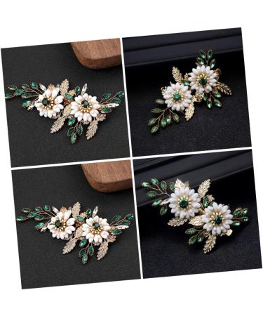 TOVINANNA Women Hairpin Flower Hairpin Hair Clips Hairpin Vintage Hair Clips Metal Hair Clips Womens Hair Clips Bride Hair Clips Women Hair Accessories Metal Hairpin - Buy Online on GoSupps.com