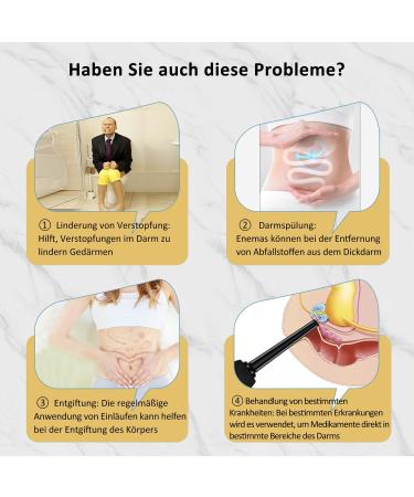  Onegreen Intestinal and intimate cleansing shower Intestinal irrigator Anal and vaginal douche with 3 removable nozzles - Buy Online on GoSupps.com