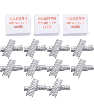 Qtynudy Type M Nail Ring Pliers Type M Nail Ring Pliers Type M Nail Ring Pliers Thickened for Manual Tying (M Nail +2400Clips) - Buy Online on GoSupps.com