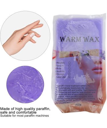 Paraffin Wax 450g Deeply Moisturising Paraffin Wax Beads Blocks for Hands Feet Dry Skin Stiff Muscles Pain Relieving(Lavender) - Buy Online on GoSupps.com