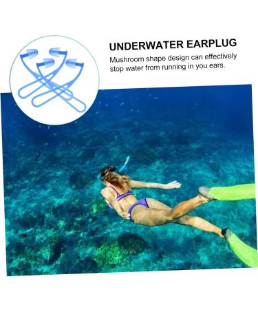 Didiseaon 2 Pair Waterproof Earbuds - Ergonomic Silicone Underwater Earbuds for Ultimate Comfort & Performance - Buy Online on GoSupps.com
