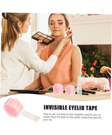POPETPOP 1 Set Lace Double Eyelid Sticker Eyelid Lifter Strips Adhesive Eyelid Strip Girl Eye Beauty Tapes for Makeup Eyelid Shaping Tapes Invisible Eyelid Tapes Reel Cosmetic 5.3x5.3cm As Shown - Buy Online on GoSupps.com