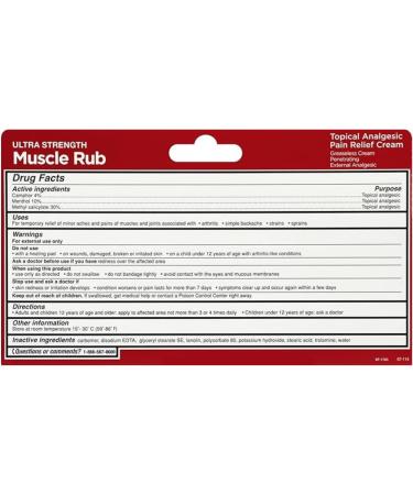 Leader Muscle Rub Deep Penetrating Relief for Sore Muscles and Joints Minor Arthritis and Back Pain Relief Menthol & Methyl Salic - Pack Of 3 - Buy Online on GoSupps.com