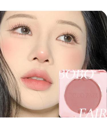 Blushs for Cheeks | Matte Monochrome Blushs Makeup | Natural Clear Low Saturation Rouge for Dark Skin Wedding Prom Dating Pochy 03 - Buy Online on GoSupps.com