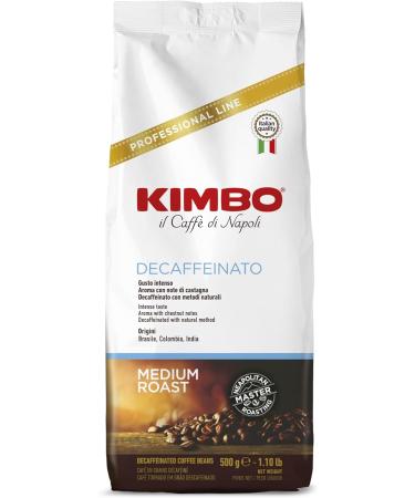 Kimbo grains de caf decaf in 500 g