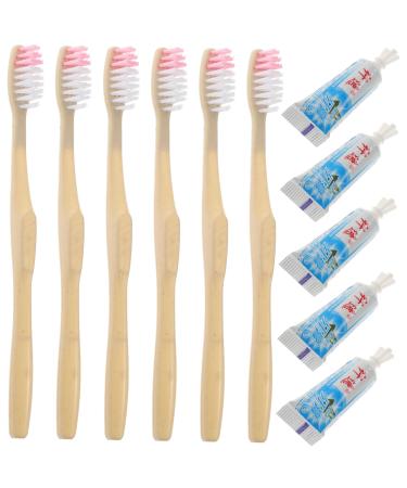 Minkissy 10st toothbrush and toothpaste kit for hotels travel toothbrush toothbrush with soft bristle travel toothbrush and toothpaste to Zahnbrush racing Hotelbarfen installed