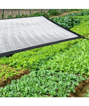Shade Cloth Aluminum Foil Shading Net Shading Reflective Net Anti-Sunlight 75% Shade Cloth for Garden Flowers (Size : 1x2m) (1x4m) - Buy Online on GoSupps.com