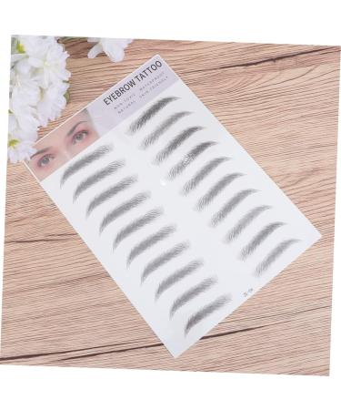Mipcase 2pcs 3d Eyebrow Stickers Eyebrow Tool Eyebrow Stencils Eyebrow Trimming 6d Template - Buy Online on GoSupps.com
