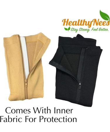 2 Set Open Toe 20-30 mmHg Compression Zipper Socks for Calf Swelling - 3X-Large (2 Pairs Mix - Buy Online on GoSupps.com