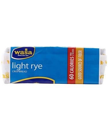 Wasa Light Rye Crispbread 9.5oz - Healthy Scandinavian Snack - Buy Online on GoSupps.com